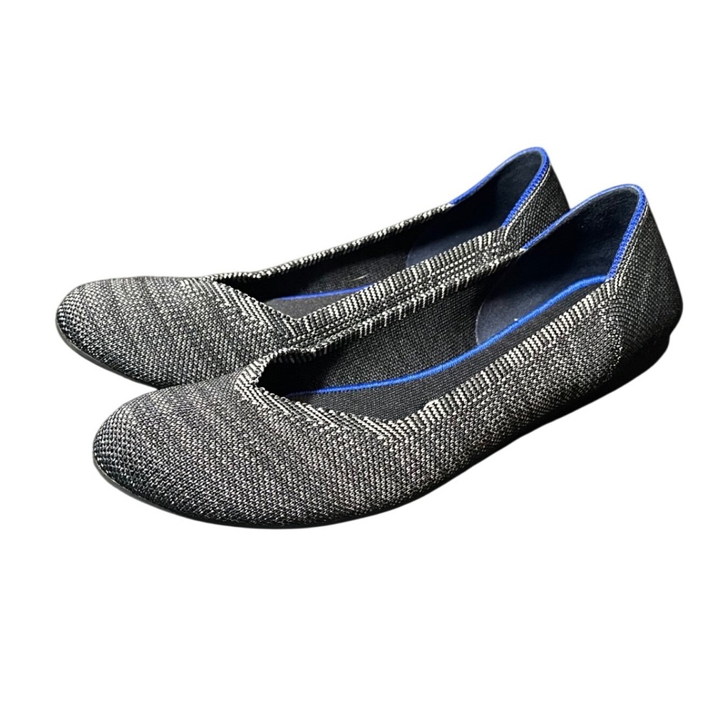 othy's Retired Charcoal Birdseye Round Toe Comfort Flat Loafers Size 9
